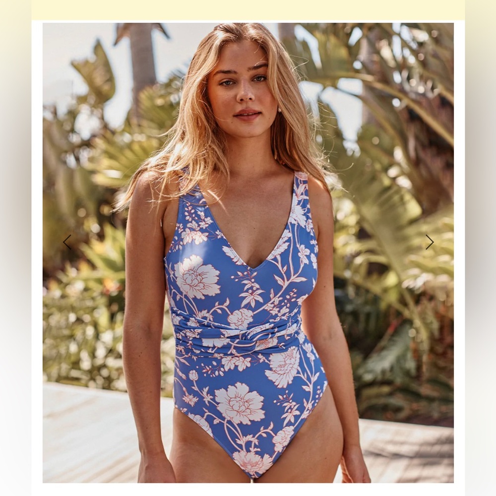 Summersalt The Twist Backflip one piece - Paradise in Periwinkle size 6